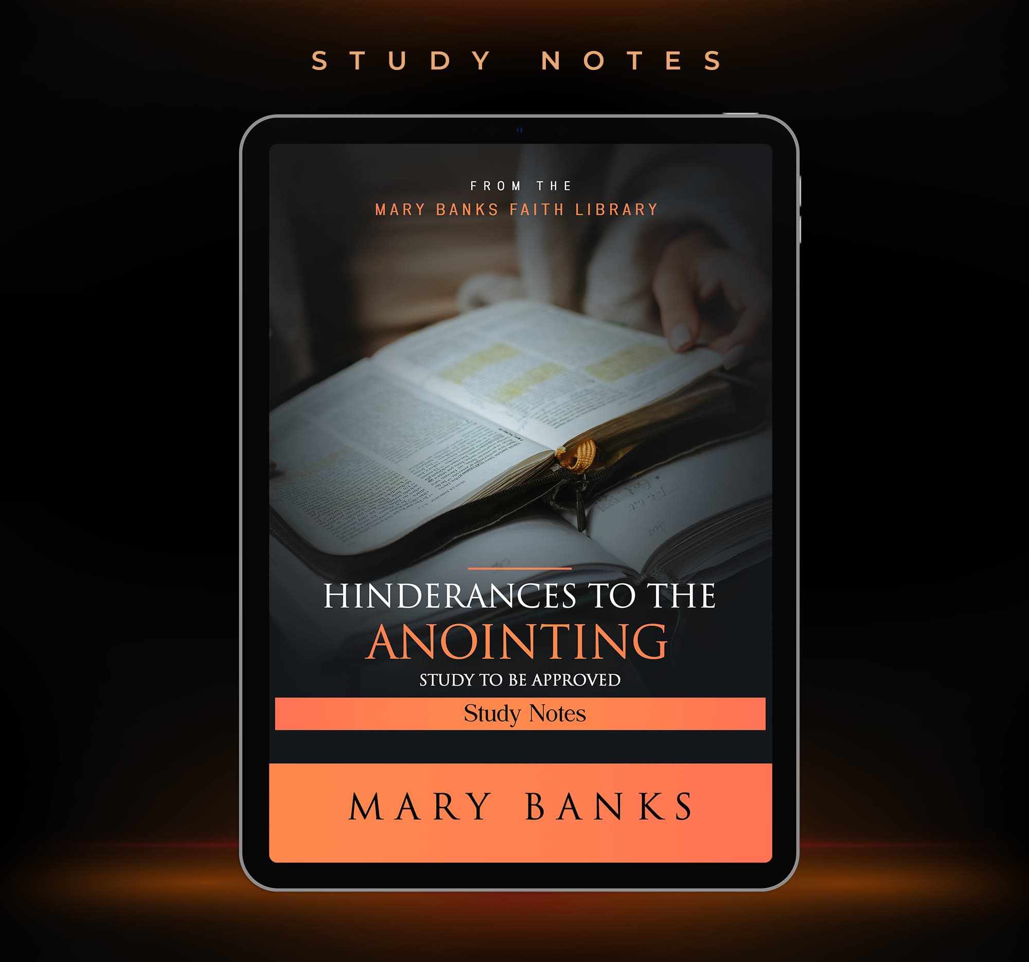 Hinderances to the Anointing - Study to be Approved